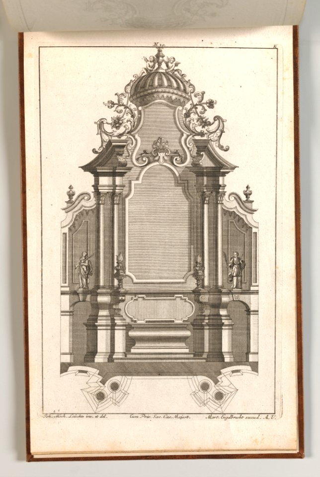 Page from Album of Ornament Prints from the Fund of Martin Engelbrecht MET DP703680