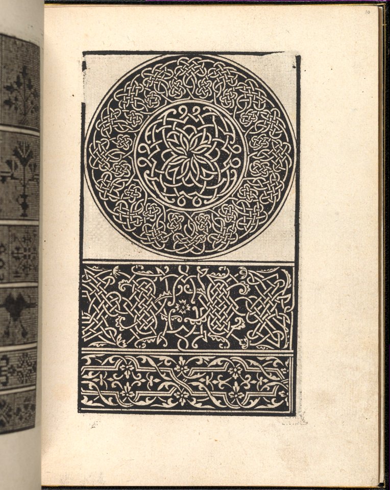 Page from Ein new kunstlich Modelbuch...(Page 10r) MET DP357036