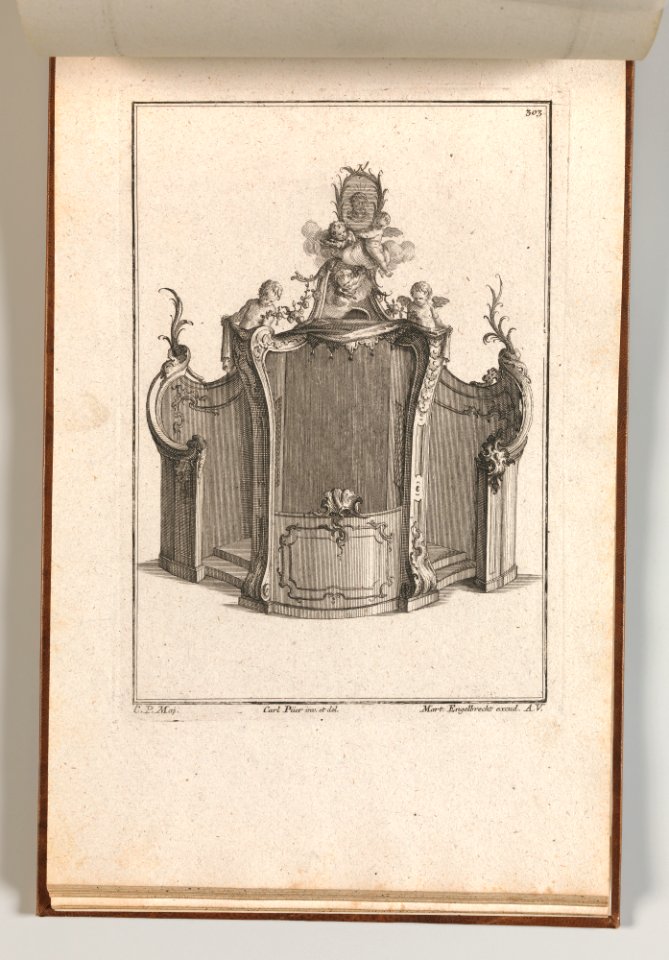 Page from Album of Ornament Prints from the Fund of Martin Engelbrecht MET DP703650