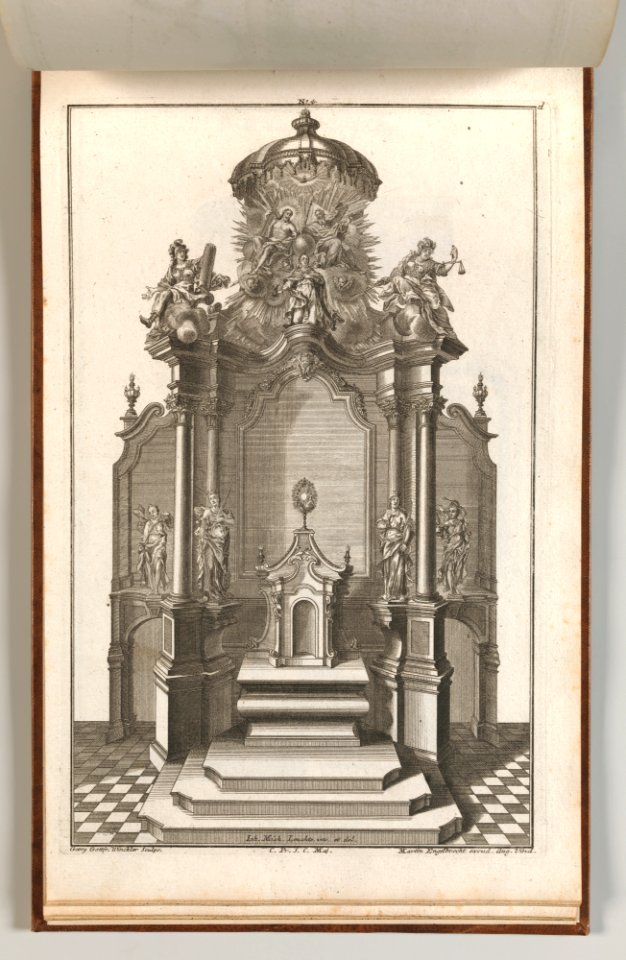 Page from Album of Ornament Prints from the Fund of Martin Engelbrecht MET DP703669