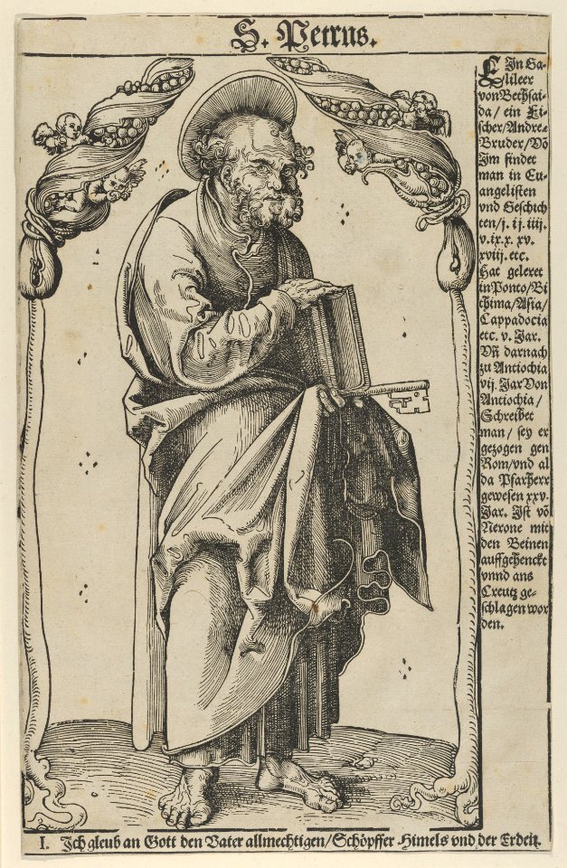 Peter from Christ, the Apostles and St. Paul MET DP841886
