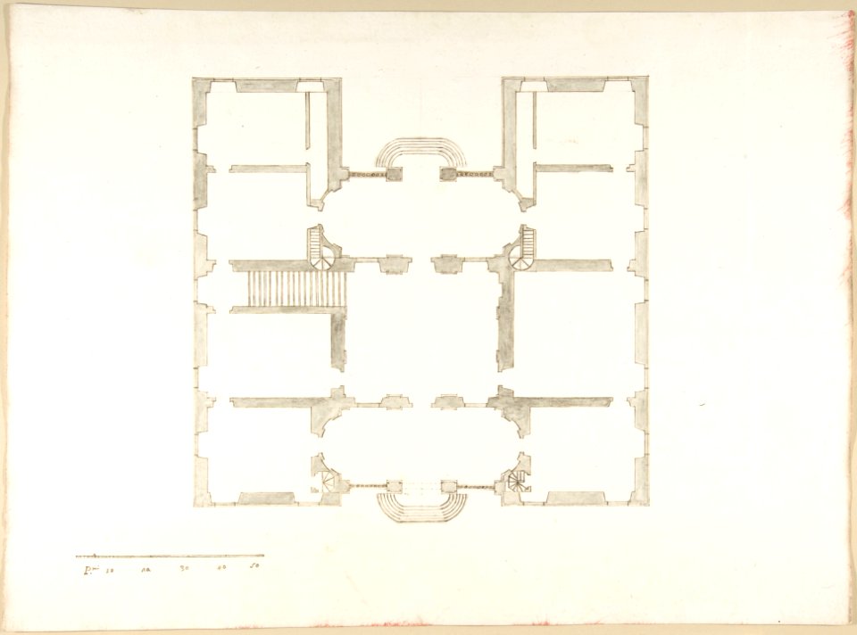 Plan (Probably of the Building in Accession Number 60.632.62) MET DP801756