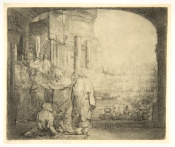 Peter and John Healing the Cripple at the Gate of the Temple MET DP814973