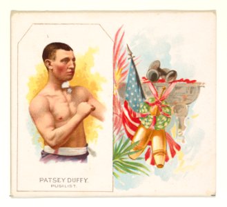 Patsey Duffy, Pugilist, from World's Champions, Second Series (N43) for Allen & Ginter Cigarettes MET DP839322