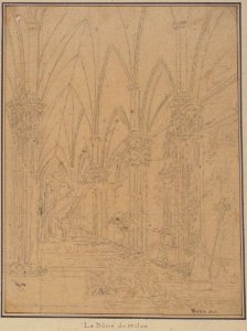 Perspective of a Church's Interior MET 35.73.27