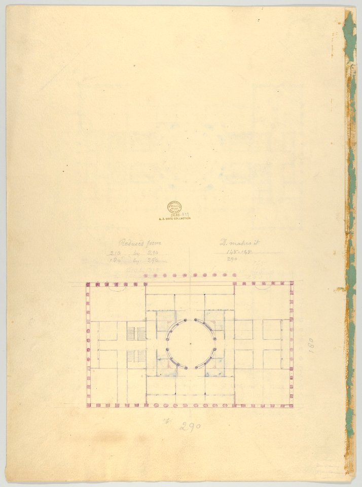 Plan by T. Cole, Esq. for the Capitol of Ohio MET DP854640
