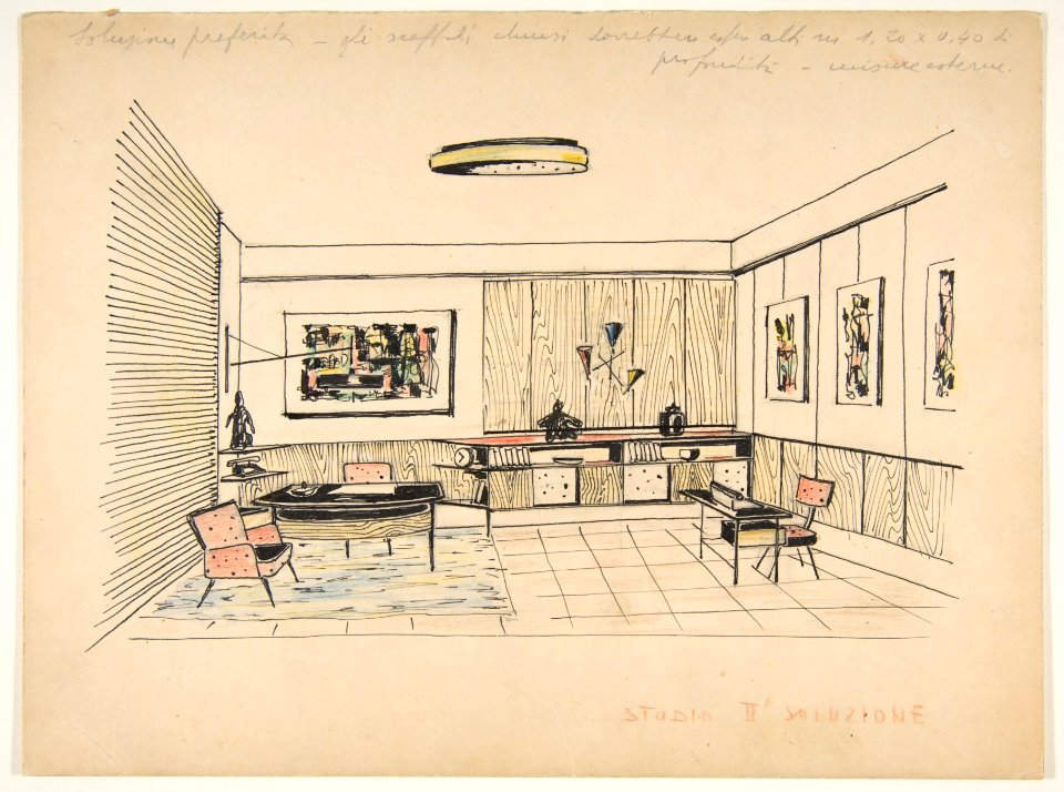 Perspective of "Studio D' Solozione" MET DP812179