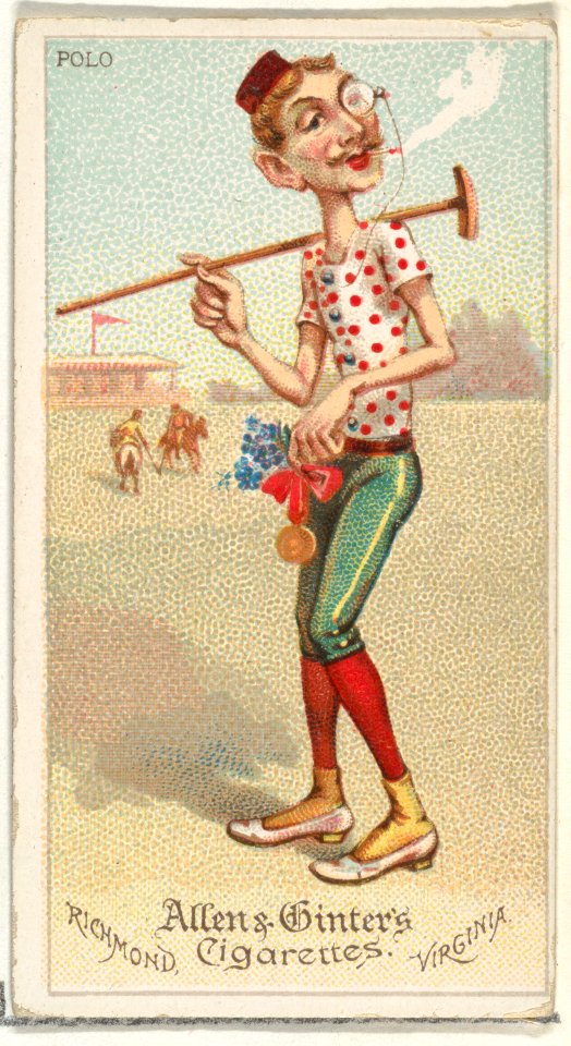 Polo, from World's Dudes series (N31) for Allen & Ginter Cigarettes MET DP838491
