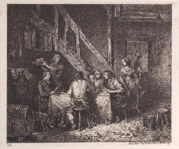 Peasants Eating Met DP886957