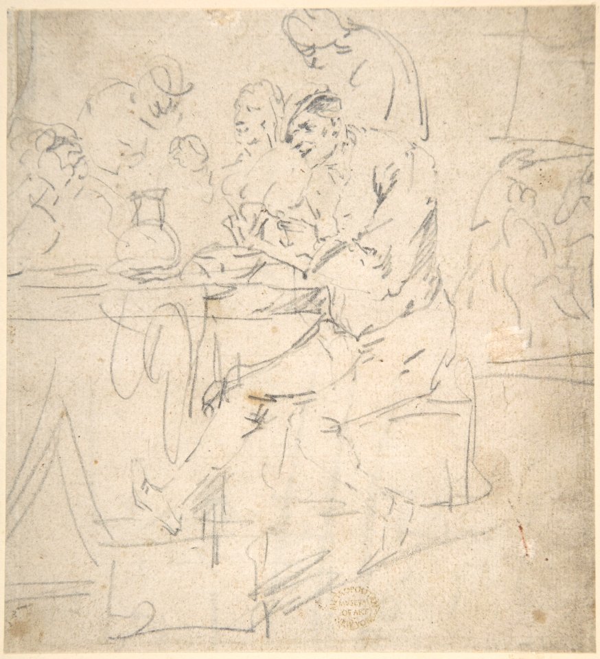 Peasants in a Tavern MET DP800420