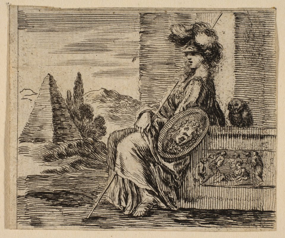 Pallas, from 'Game of Mythology' (Jeu de la Mythologie) MET DP817674