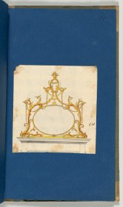 Overmantle, in Chippendale Drawings, Vol. I MET DP-14278-069