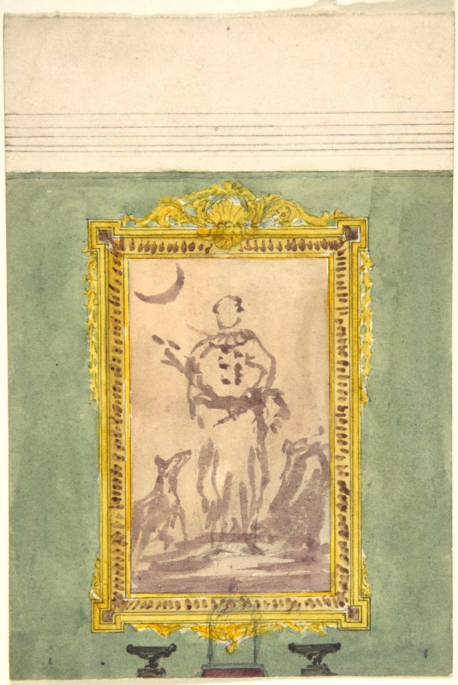 Overmantel Picture with Diana MET DP806272