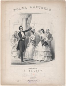 Polka Mazurkas (Sheet music cover) MET DP875131
