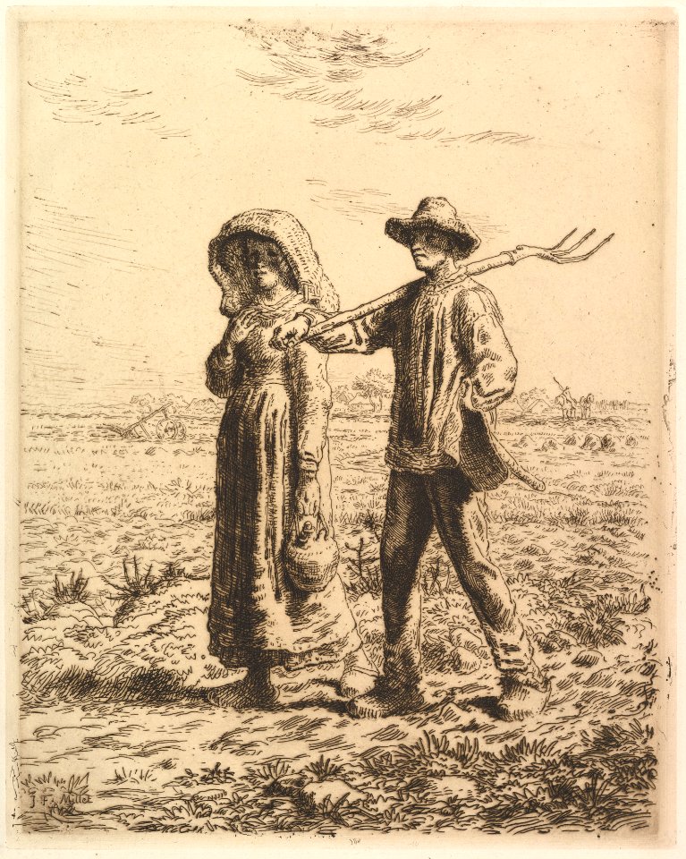 Peasants Going to Work MET DP827909