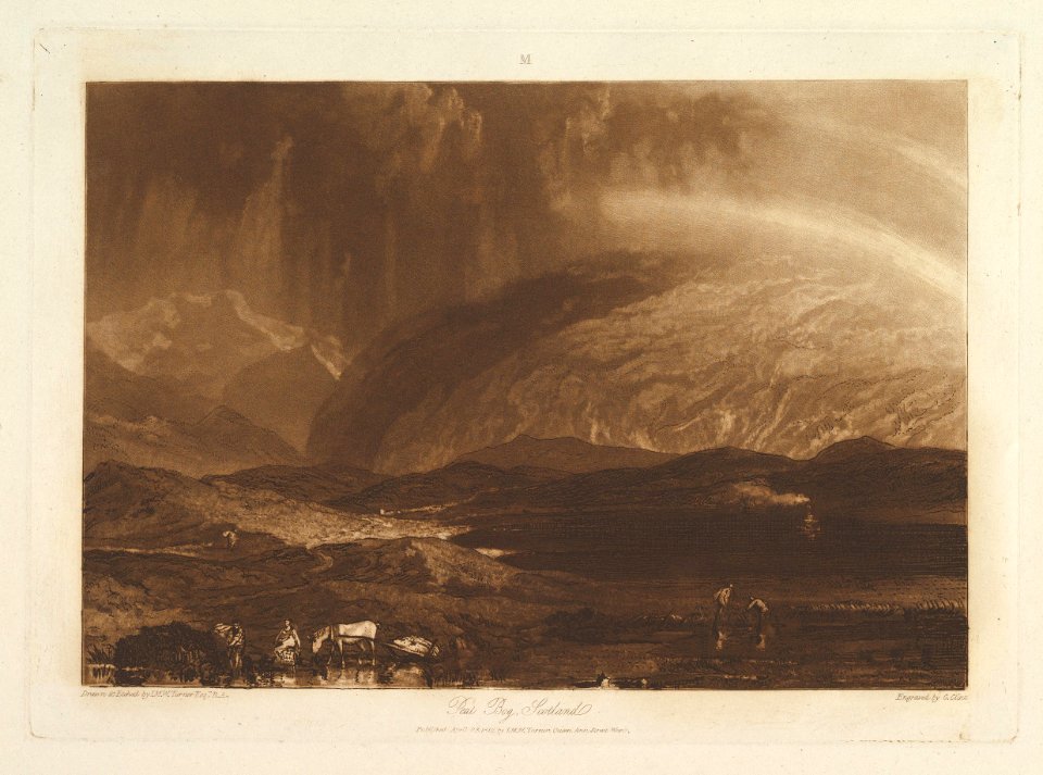 Peat Bog, Scotland (Liber Studiorum, part IX, plate 45) MET DP821475