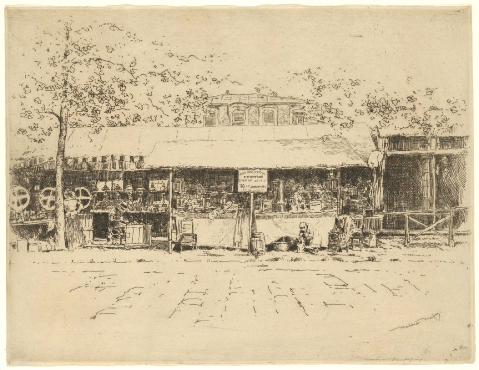 Paris Shop Front MET DP854142