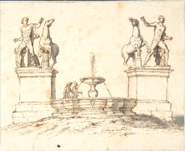Piazza del Quirinale, Rome. MET DP803142