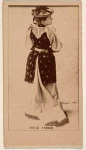 Phille Rankin, from the Actresses series (N245) issued by Kinney Brothers to promote Sweet Caporal Cigarettes MET DP859347