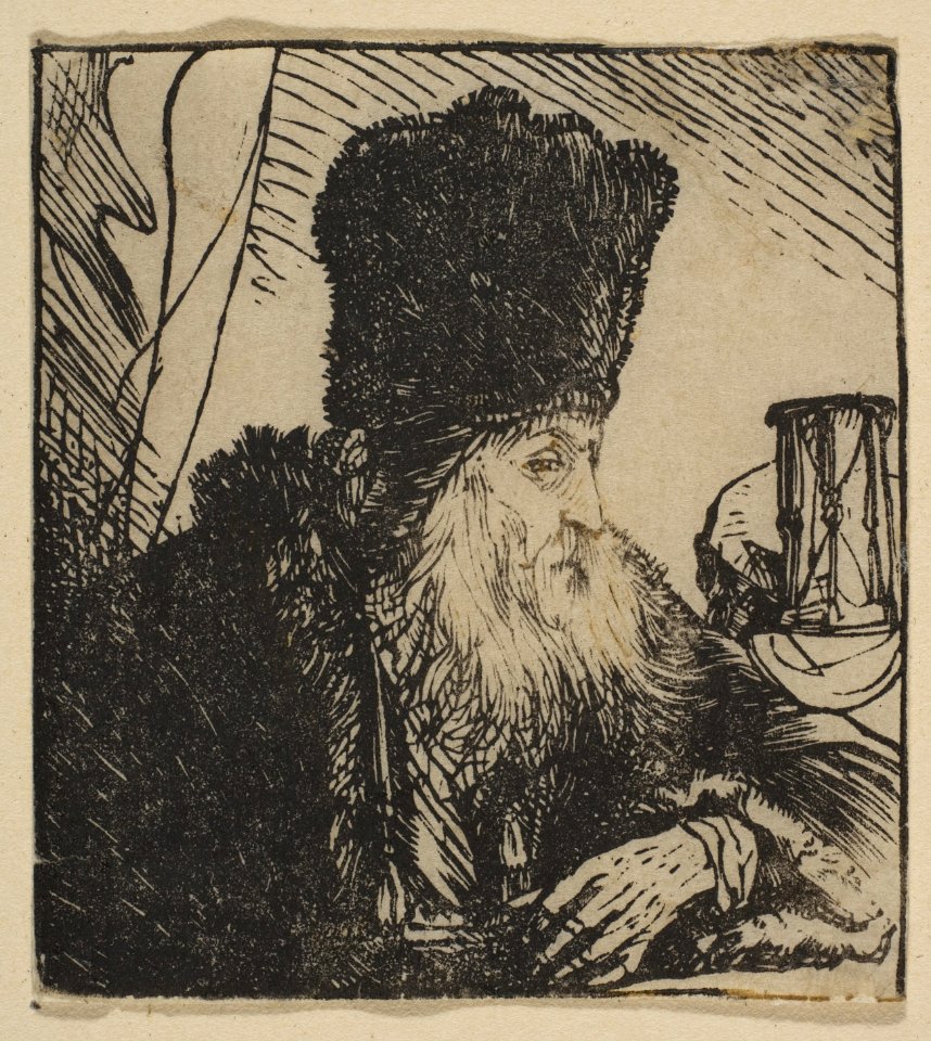 Philosopher with an Hourglass MET DP814944