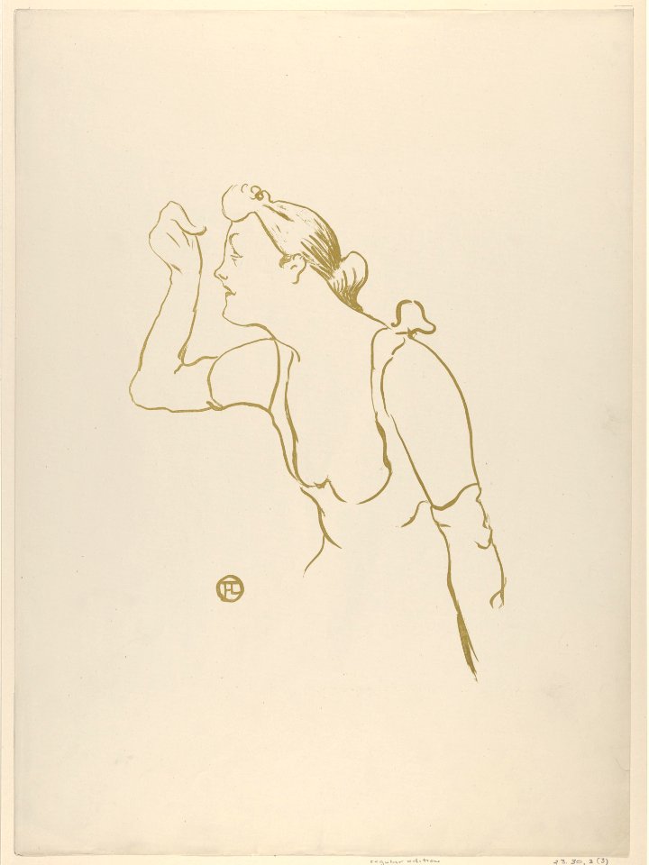 Paula Brébion (from Le Café Concert) MET DP835460