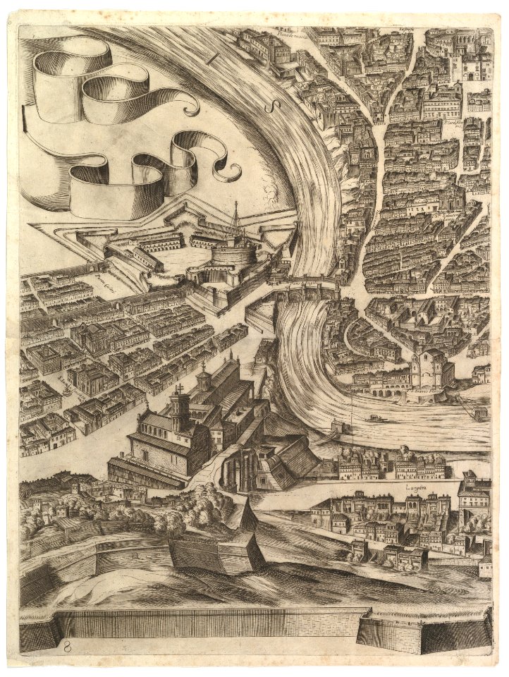 Plan of the City of Rome MET DP826503