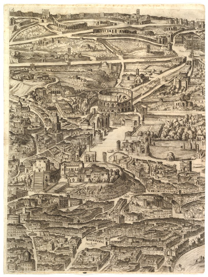 Plan of the City of Rome MET DP826508