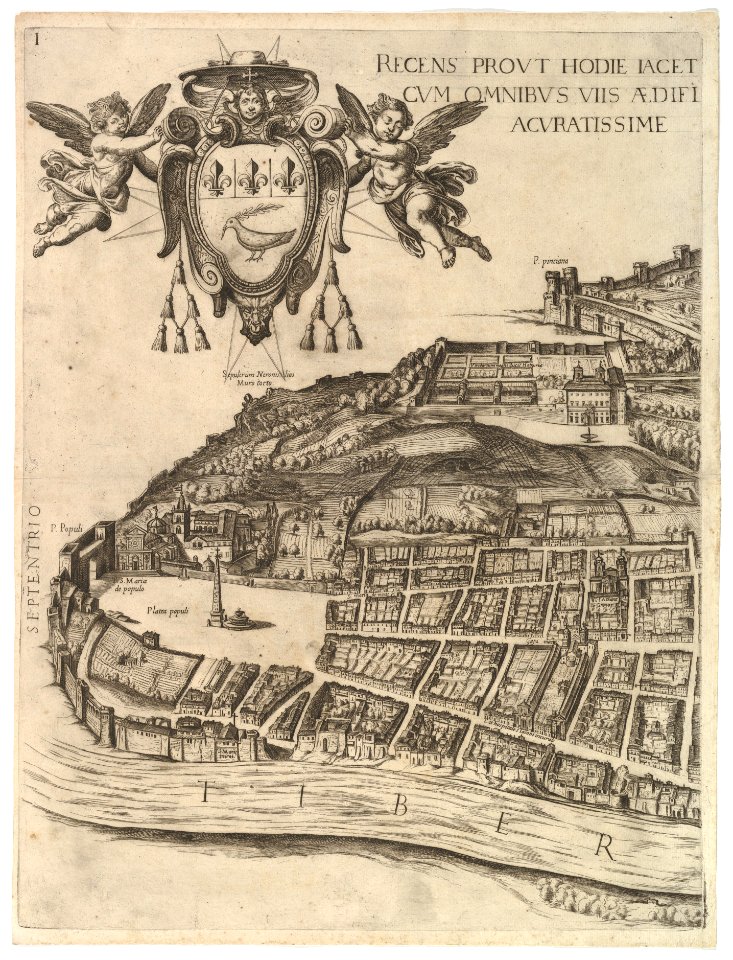 Plan of the City of Rome MET DP826501