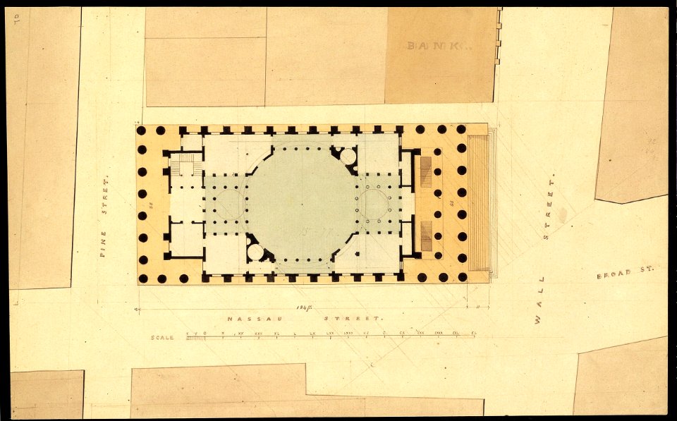 Plan of U. S. Custom House MET 49I 079R2