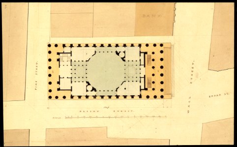 Plan of U. S. Custom House MET 49I 079R2