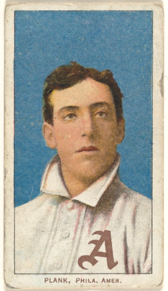 Plank, Philadelphia, American League, from the White Border series (T206) for the American Tobacco Company MET DP845141