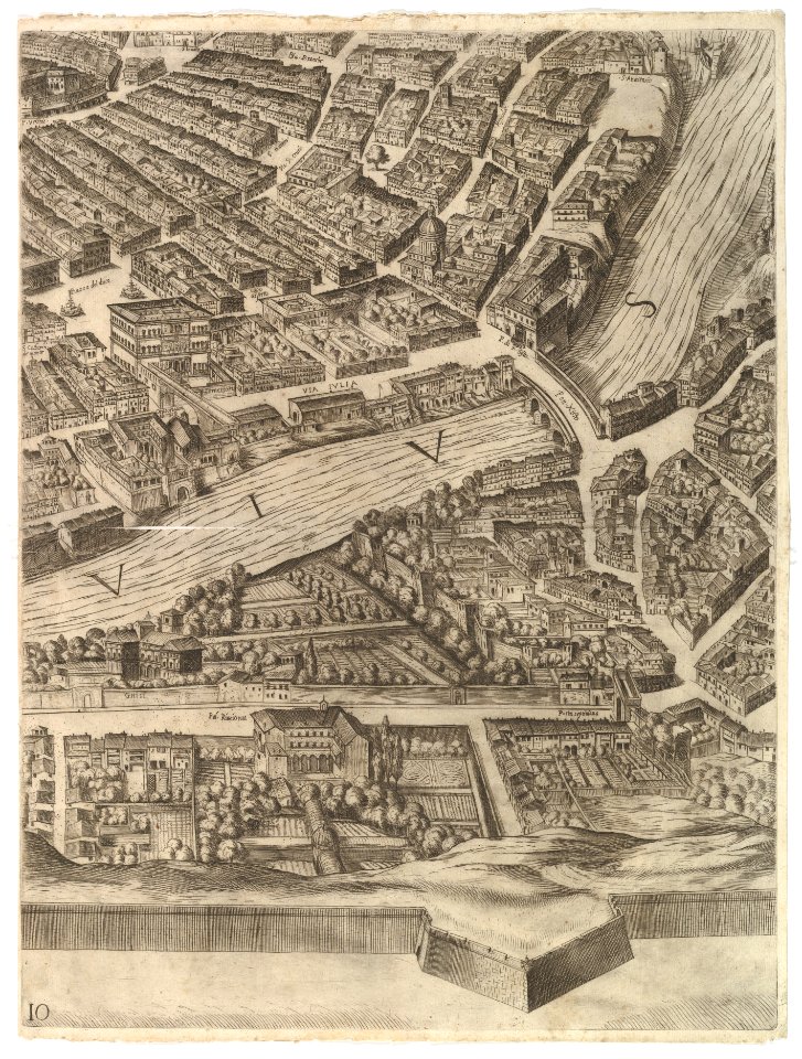 Plan of the City of Rome MET DP826510