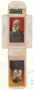 Packaging for Heroes of the Spanish War series (T175), Major-General E. S. Otis and General Joseph Wheeler MET DP845585