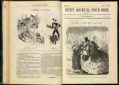 Petit Journal pour Rire vol. 1, (nos. 1-52) MET DP242800