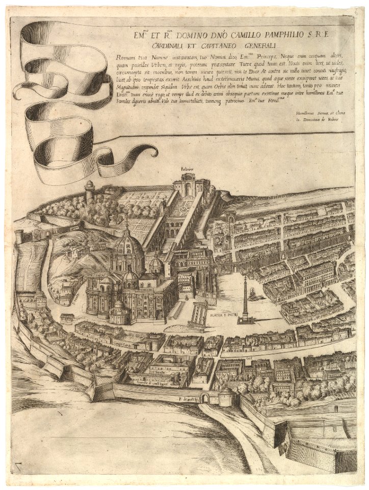 Plan of the City of Rome MET DP826500