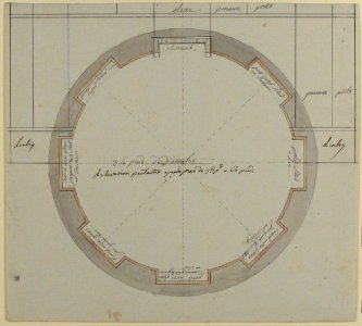 Plan for a Circular Room MET 63.547.15.8