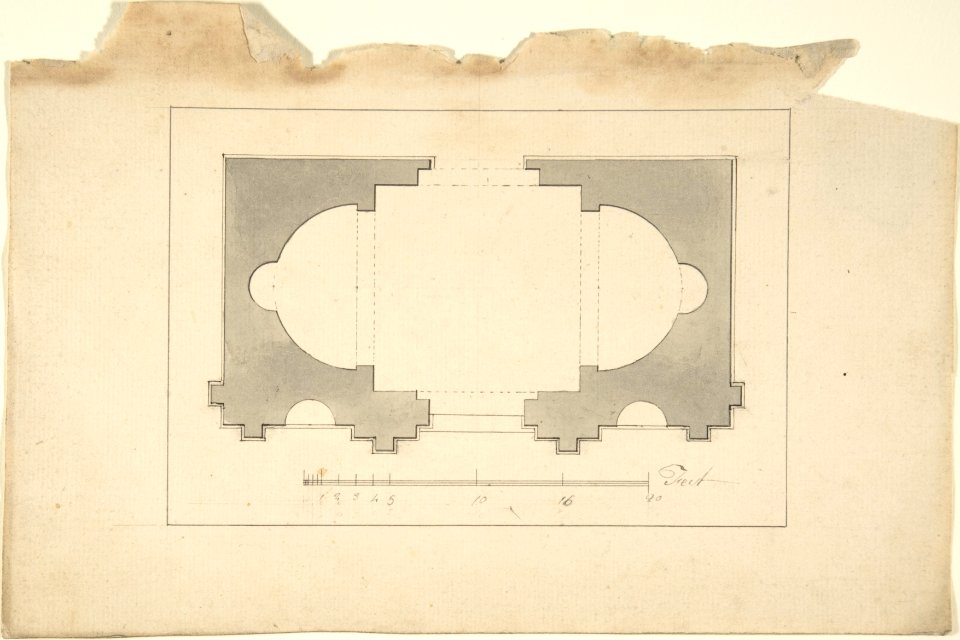 Plan for Garden Pavilion MET DP804738
