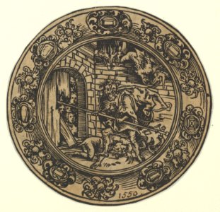 Pacifical-medaillon with Christ in Limbo MET DP842105