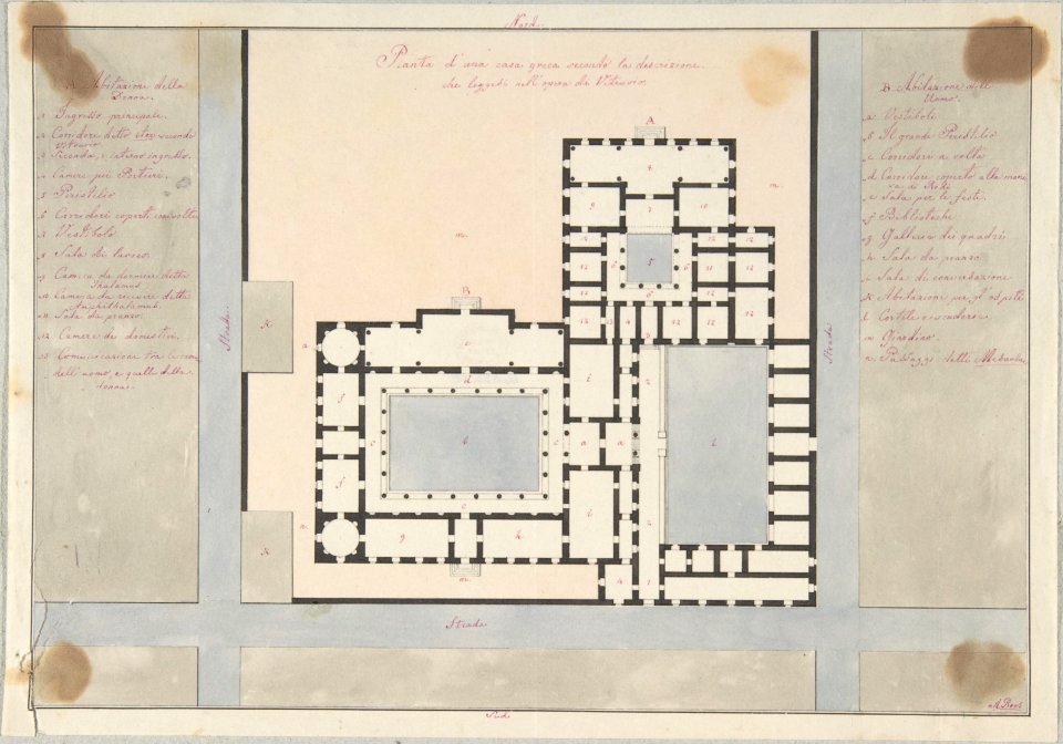 Plan of a Greek House MET DP803957