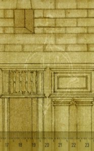 Palazzo Caffarrelli-Vidoni, elevation; details (recto) blank (verso) MET sf49 92 49-watermark