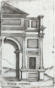 Palatium Maius Ro, from a Series of Prints depicting (reconstructed) Buildings from Roman Antiquity MET DP874967