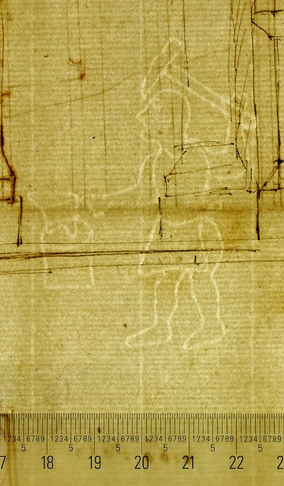 Palazzo dei Conservatori, portico, plan; portal, elevation; details, elevations (recto) Palazzo dei Conservatori, portico, elevation; details, profiles (verso) MET sf49 92 64-watermark