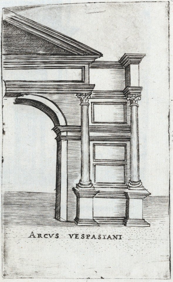 Palatium M. Agrippa, from a Series of Prints depicting (reconstructed) Buildings from Roman Antiquity MET DP874970