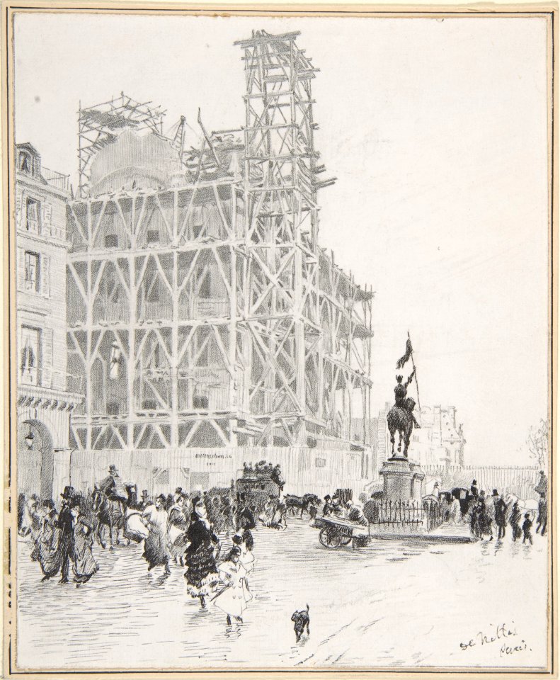 Place des Pyramides, Paris MET DP807767
