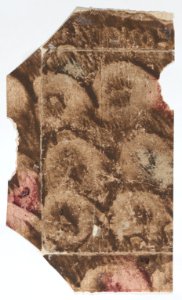 Paste paper with brown pattern Met DP887092