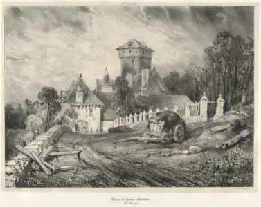 Pesteil Castle in Polminhac MET DP853788