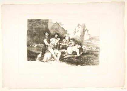 Plate 20 from 'The Disasters of War' (Los Desastres de la Guerra)- 'Get them well, and on to the next.' (Curarlos y á otra.) MET DP817307