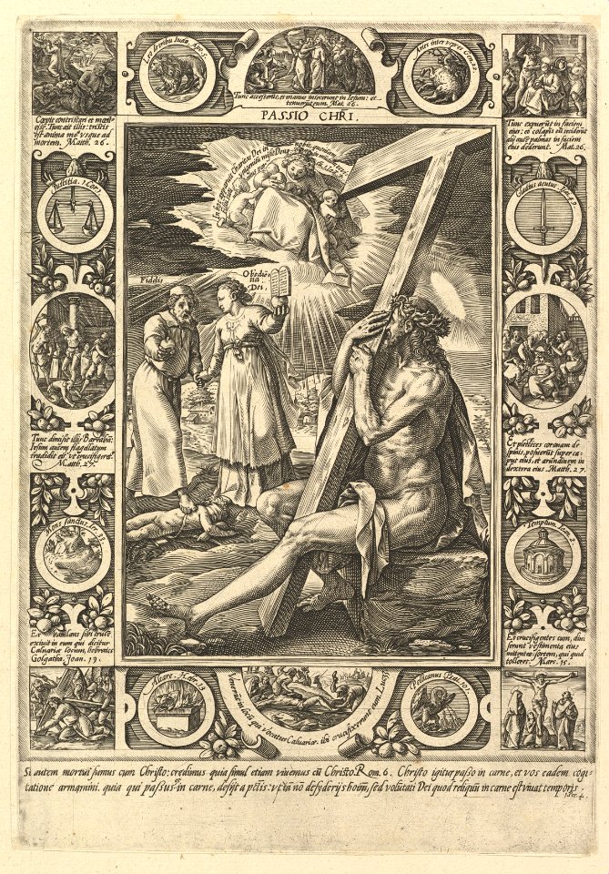 Passio Christi, from the Allegorical Scenes from the Life of Christ MET DP821019
