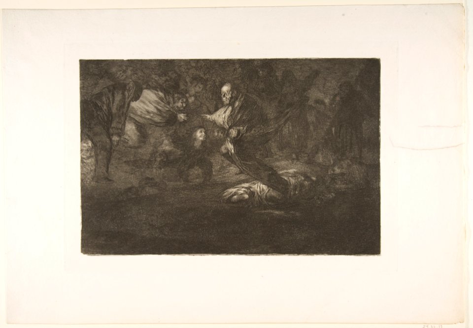 Plate 18 from the 'Disparates'-Birds of a feather flock together MET DP817770