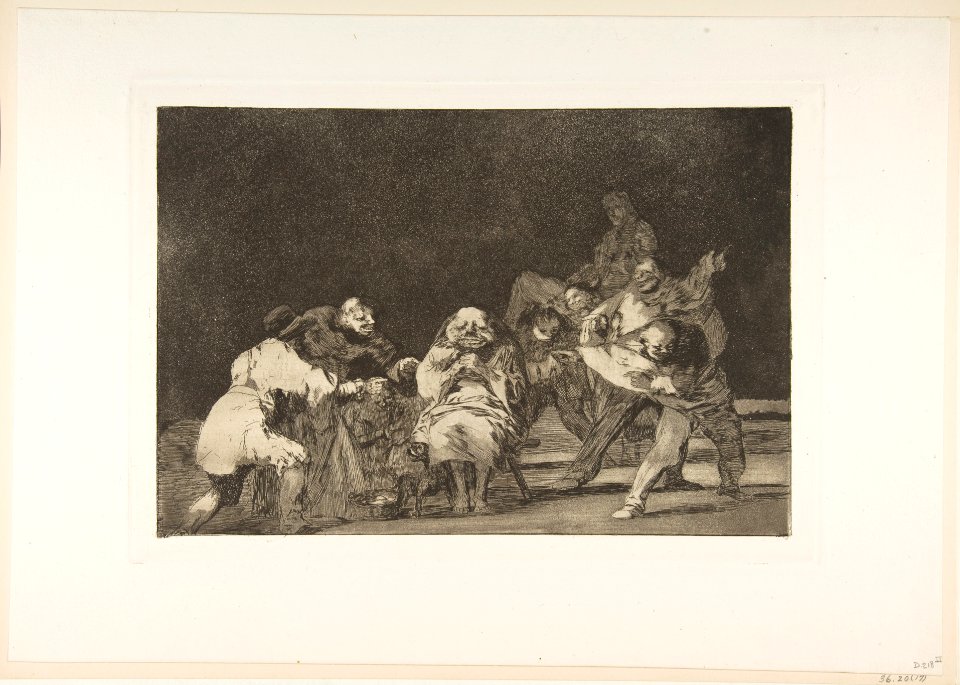 Plate 17 from the 'Disparates'- Loyalty MET DP817493